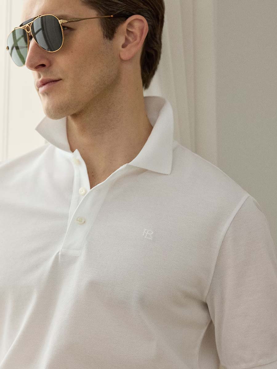 Custom Slim Fit Piqué Polo Shirt 2