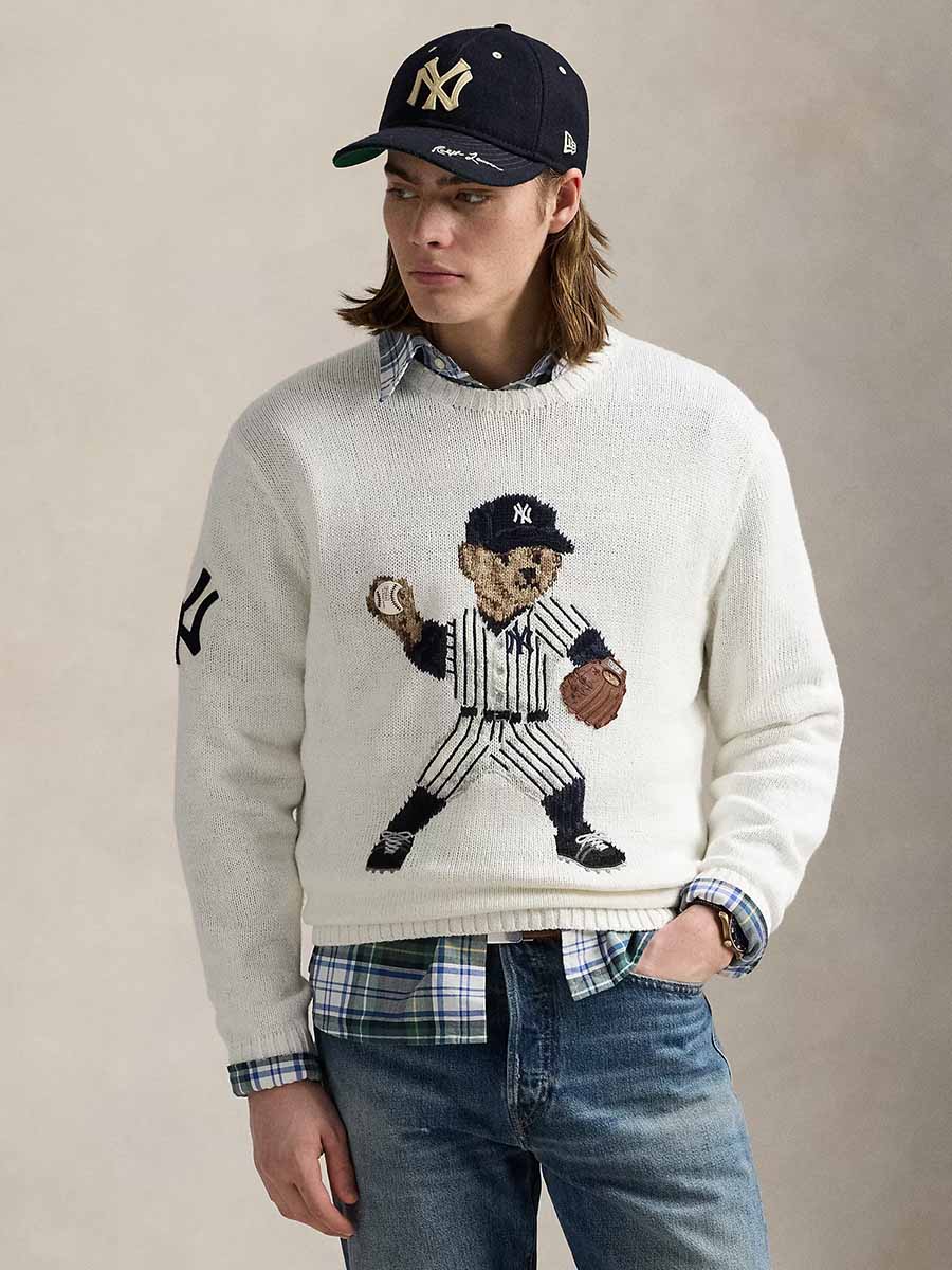 Polo Ralph Lauren Yankees Bear Sweater 7
