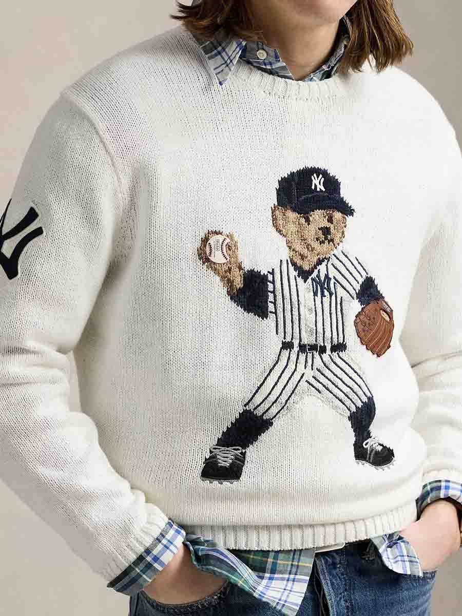 Polo Ralph Lauren Yankees Bear Sweater 3