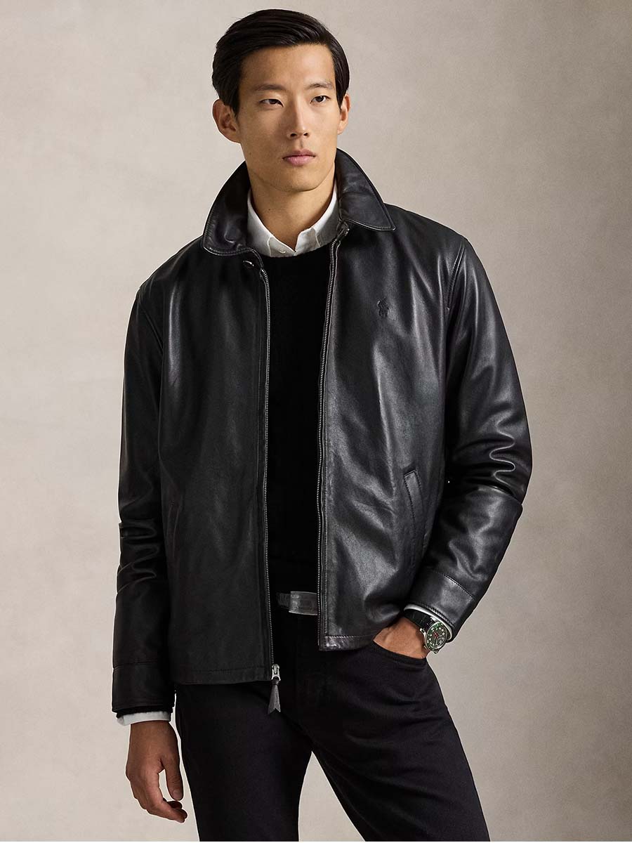 The Bayville Leather Jacket